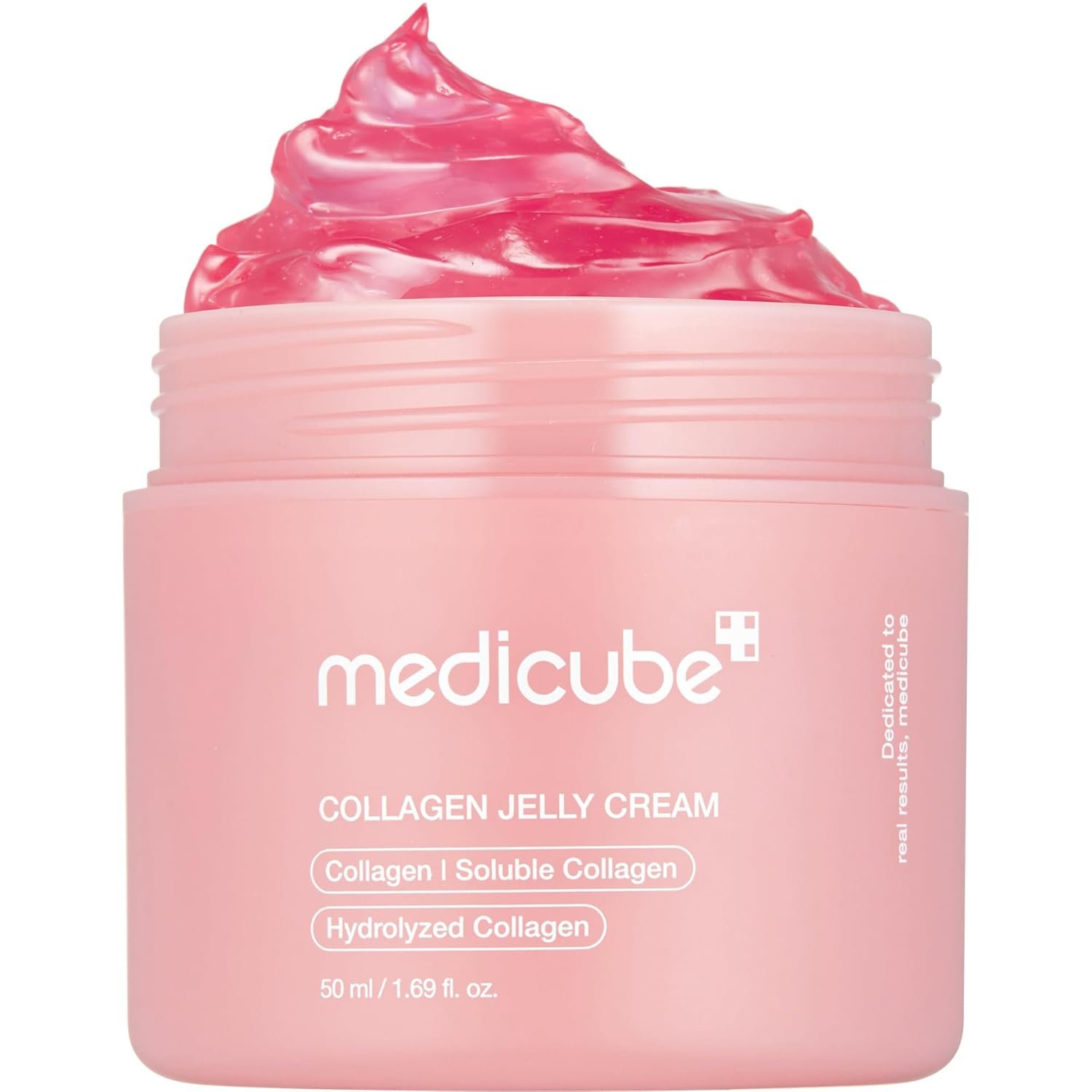 61c5EovDcyL._SL1500_ medicube Collagen Jelly Cream- Niacinamide & Freeze-Dried Hydrolyzed Collagen - Boosts skin's barrier hydration and gives 24h Glow & Lifted Look - Korean skincare (1.69 Fl Oz (Pack of 1)) - Image 1
