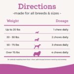 Dr. Joseph's VetPro Complete Peanut Butter Hip and Joint Dog Chews, 60 Count, Pain and Inflammation Relief with Glucosamine, Chondroitin, MSM, Turmeric, Vitamin C, Omega 3, Treats Hip Dysplasia - Image 5