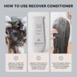 ACTIIV Recover Thickening Conditioner (Unisex) | Supports Optimal Hair Care and Recovery, Strengthens & Hydrates, Promotes Thicker Fuller Hair, Plant-Based, Color-Safe, All Hair Types - Image 4