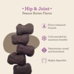 Dr. Joseph's VetPro Complete Peanut Butter Hip and Joint Dog Chews, 60 Count, Pain and Inflammation Relief with Glucosamine, Chondroitin, MSM, Turmeric, Vitamin C, Omega 3, Treats Hip Dysplasia - Image 2