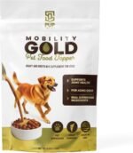 Mobility Gold Dog Broth Powder - Hip & Joint Superfood – Makes Gravy Topper or Liquid Broth – Beef Liver, Glucosamine, Chondroitin, Pet Supplements and Natural Ingredients – 30 Scoop Pack