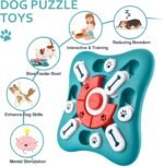 PETSTA Dog Puzzle Toys, Treat Dispensing Dog Enrichment Toys for IQ Training and Brain Stimulation, Interactive Mentally Stimulating Toys as Gifts for Puppies, Cats, Dogs - Image 6