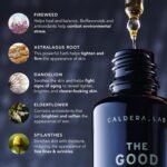 Caldera + Lab The Good | Men's Organic Moisturizing Face Serum for Dry, Sensitive, & Normal Skin – Vegan, Natural & Antioxidant Packed Skincare Facial Oil - Image 3
