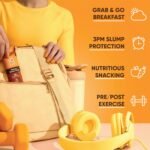 IQBAR Brain and Body Plant Protein Bars - Peanut Butter Chip - 12 Count, Low Carb, High Fiber, Gluten Free, Vegan Snacks - Low Sugar Keto Energy Bars - Image 5